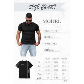 Black WONDERFUL Slim-fit Short Sleeve Men's T-shirt